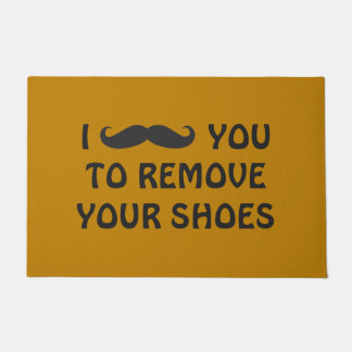 ドア・マット-髭 ドアマット