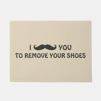 ドア・マット-髭 ドアマット