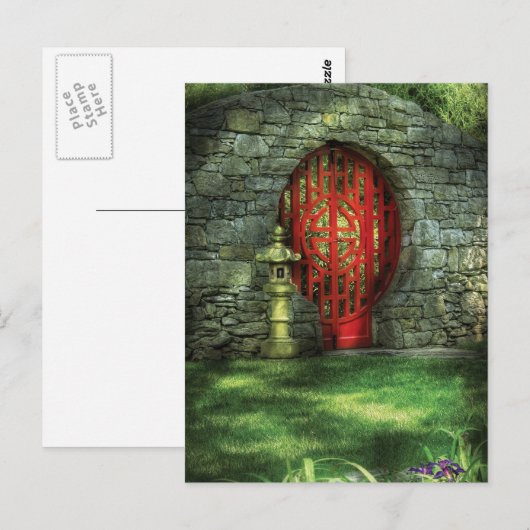 ドア – 月の門 ポストカード (正面/裏面)
