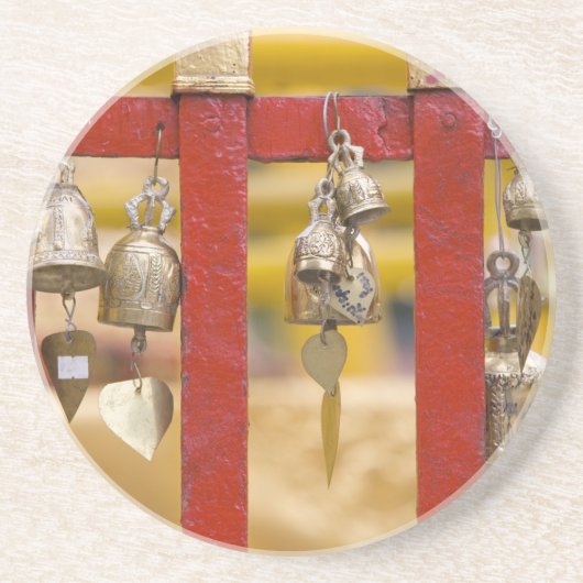 ドイサテップ寺の鐘 コースター (正面)