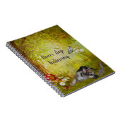 ドイストップ信じツの羊飼い犬 ノートブック (右側)