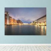 ドイスバーグドイツ キャンバスプリント (インサイチュ (ウッドフロア))