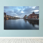 ドイスバーグドイツ キャンバスプリント (インサイチュ (ウッドフロア))