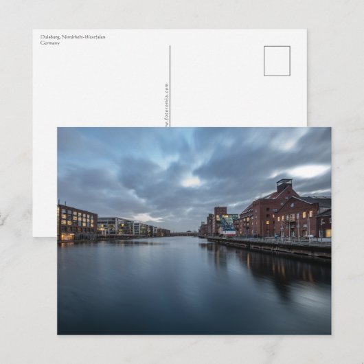 ドイスバーグドイツ ポストカード (正面/裏面)