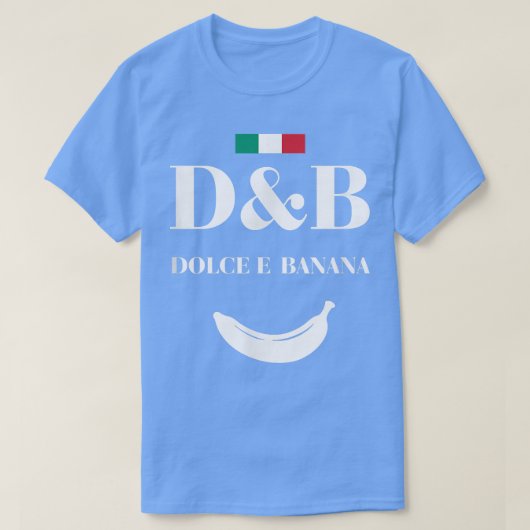 ドイタリアンルチェEバナナTシャツグラフィックおもしろいデシ Tシャツ (デザイン正面)
