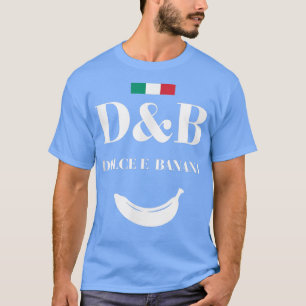ドイタリアンルチェEバナナTシャツグラフィックおもしろいデシ Tシャツ