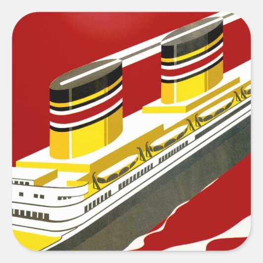 ドイチェ・アフリカ スクエアシール (正面)