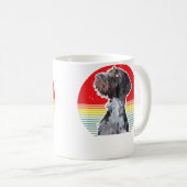 ドイチェ・ドラハトハー・狩猟犬 コーヒーマグカップ (正面右)