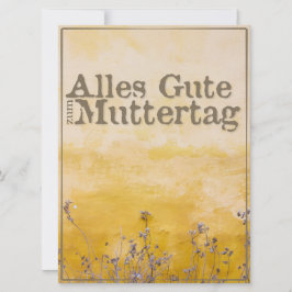 ドイツおめでたい母の日オンヴィンテージ草地