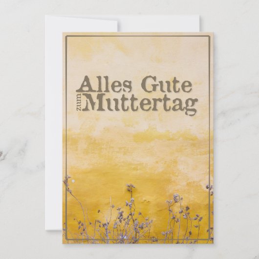 ドイツおめでたい母の日オンヴィンテージ草地 (正面)