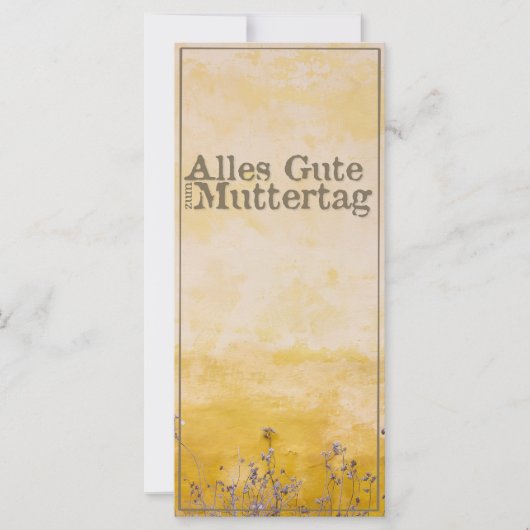 ドイツおめでたい母の日オンヴィンテージ草地 (正面)