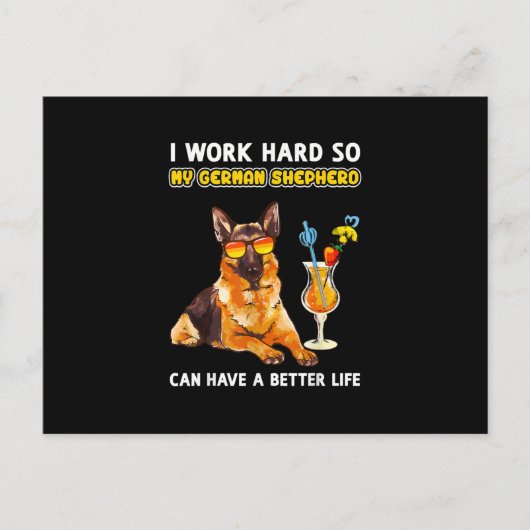 ドイツおもしろいの羊飼いの贈り物 インビテーションポストカード (正面)