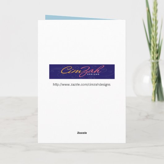 ドイツおもしろいの羊飼い人形30歳の誕生日カード カード (裏面)