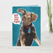 ドイツおもしろいの羊飼い人形30歳の誕生日カード カード (正面)