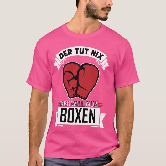 ドイツおもしろい文字Der Tut Nix Der Wil付きTシャツ Tシャツ (正面)