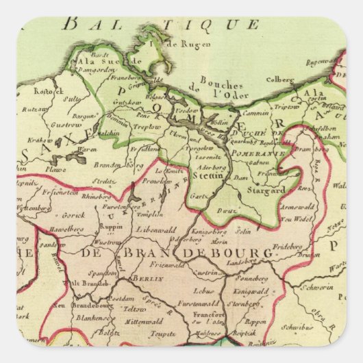 ドイツおよびポーランド スクエアシール (正面)