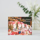 ドイツからのメリークリスマス – ドイツCookie シーズンポストカード (スタンド正面)