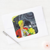 ドイツがあなたに会いたい スクエアシール (封筒)