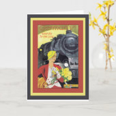 ドイツがあなたに会いたがっているヴィンテージ カード (黄色い花)