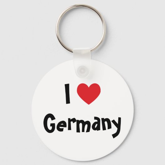 ドイツが大好き キーホルダー (正面)