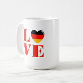 ドイツが大好き コーヒーマグカップ (正面左)