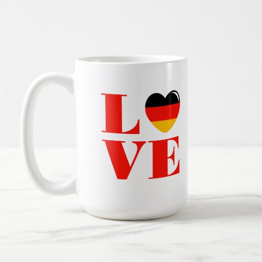 ドイツが大好き コーヒーマグカップ (左)