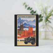 ドイツでのモーターリング ポストカード (スタンド正面)