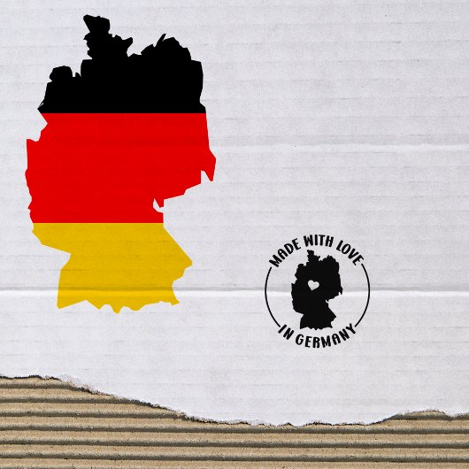 ドイツでの愛で作られた、スモールビジネス、 ラバースタンプ