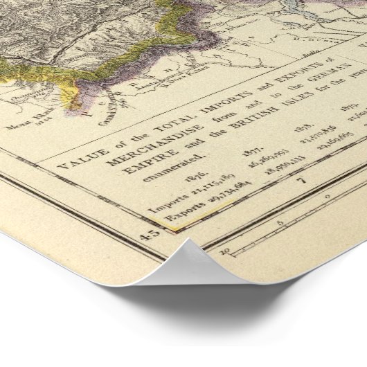 ドイツとスイス ポスター (角)