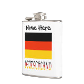 ドイツとドイツ国旗のカスタマイズ商品 フラスク (左)