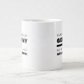 ドイツに関するおもしろい ジャンボコーヒーマグカップ (正面)