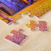 ドイツのおとぎ話の街に足を踏み入れる ジグソーパズル (側面)