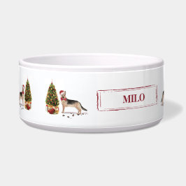 ドイツのおもしろい牧羊犬 ボウル