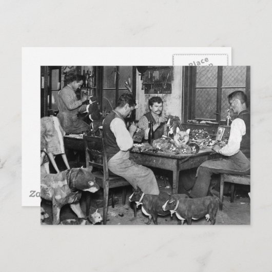 ドイツのおもちゃメーカー、1900年代初期 ポストカード (正面/裏面)