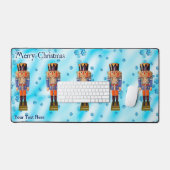 ドイツのくるみ割り – Merry Christmas デスクマット (キーボード&マウス)