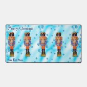 ドイツのくるみ割り – Merry Christmas デスクマット (正面)