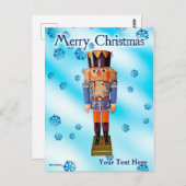 ドイツのくるみ割り – Merry Christmas ポストカード (正面/裏面)