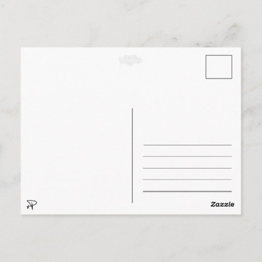 ドイツのはがき ポストカード (裏面)