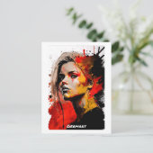 ドイツのはがき – ワールドオブウィメンズコレクション ポストカード (スタンド正面)