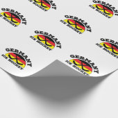 ドイツのアイスホッケー ラッピングペーパー (角)