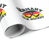 ドイツのアイスホッケー ラッピングペーパー (ロールコーナー)