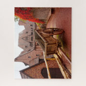 ドイツのアイセナック要塞。 ジグソーパズル (縦)