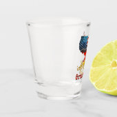 ドイツのアメリカのルーツ ショットグラス (左)