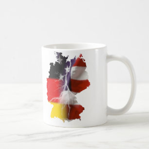 ドイツのアメリカの単一性 コーヒーマグカップ
