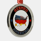 ドイツのアメリカフラグオーナメント メタルオーナメント (右)