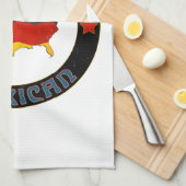 ドイツのアメリカフラッグズキッチンタオル キッチンタオル (四つ折り)