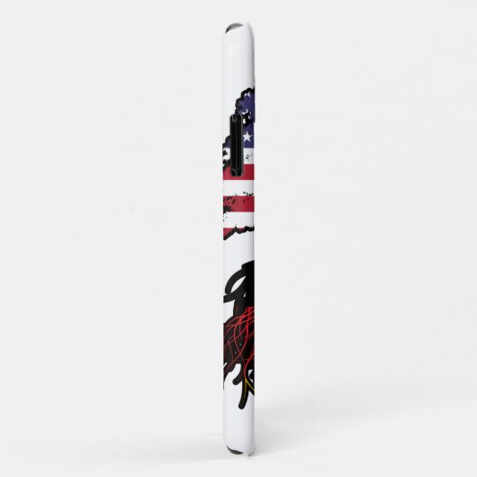 ドイツのアメリカ合衆国ドイツ統一された州アメリカ Case-Mate iPhoneケース (裏面/右)