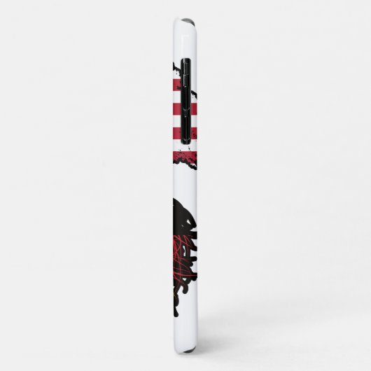 ドイツのアメリカ合衆国ドイツ統一された州アメリカ Case-Mate iPhoneケース (裏面/左)