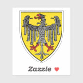 ドイツのアーヘンのコート シール (シート)