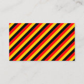 ドイツのインストラクターの名刺 名刺 (裏面)